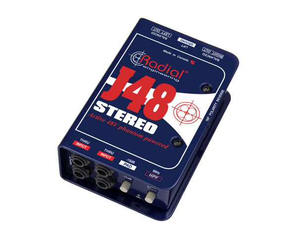 Radial J48 Stereo Active DI Box